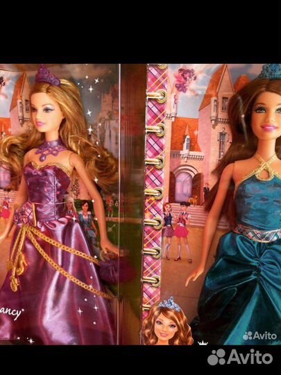 Барби в коробке barbie princess academy