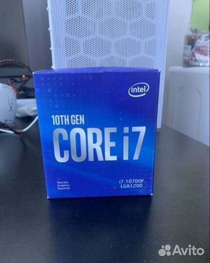Процессор intel core i7 10700F BOX