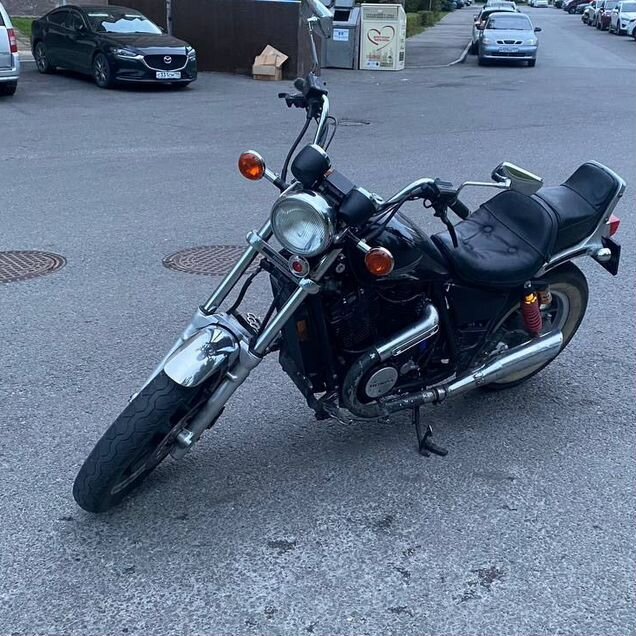 Honda NV750 Custom, 1990, 46 800 км