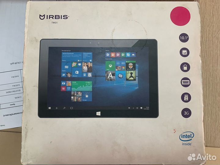 Планшетный компьютер irbis tw31