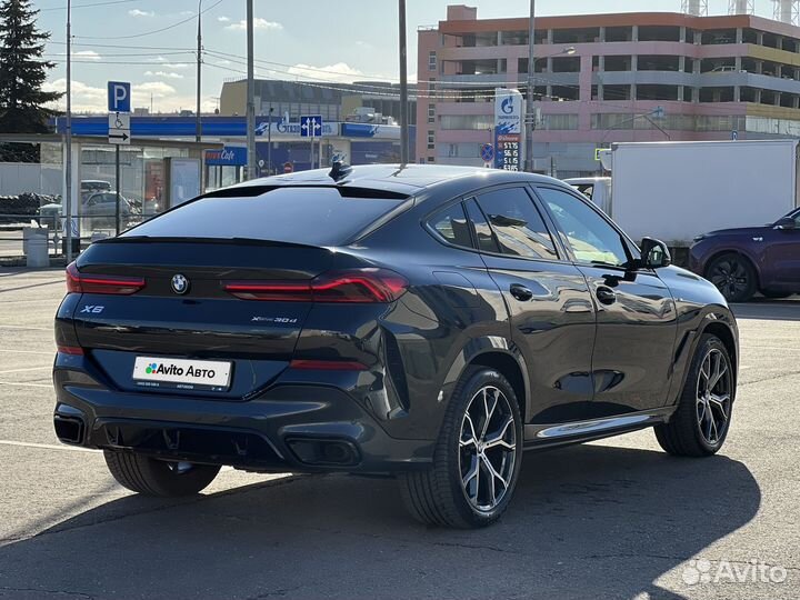 BMW X6 3.0 AT, 2022, 10 500 км