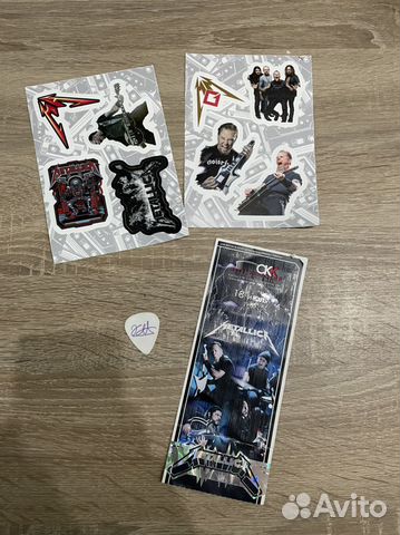 Медиатор с концерта Metallica