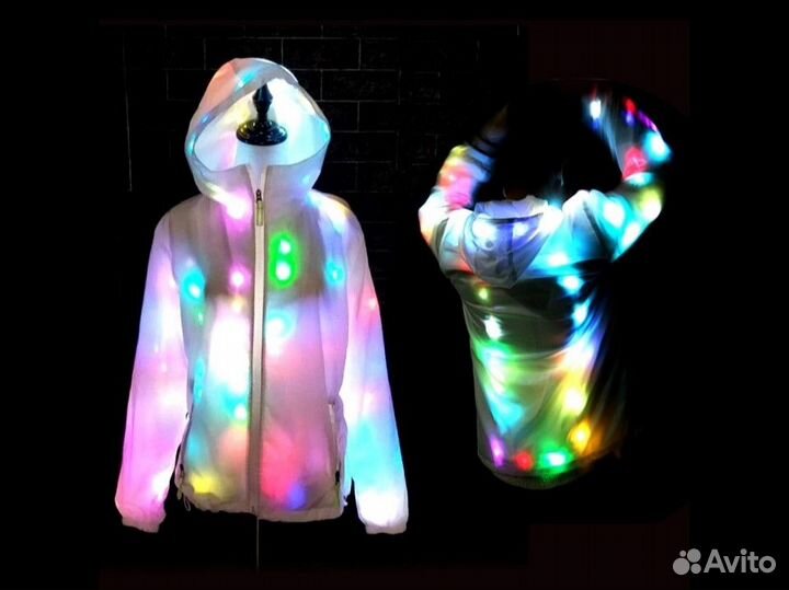 Нити светодиодные для декора одежды