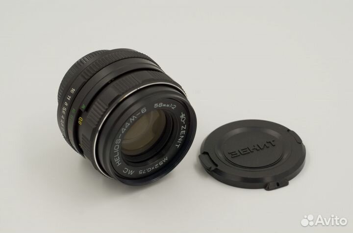 Новый Гелиос-44М-6 58mm f/2 мс М42