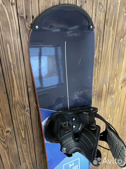 Сноуборд комплект Mthree Abstract 160cm+Крепы Flow