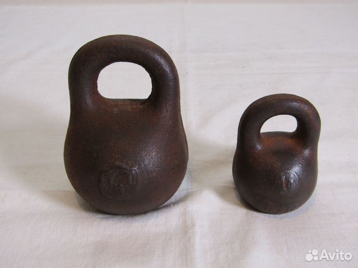 Гиря старинная, гирька для весов Чугун №8492
