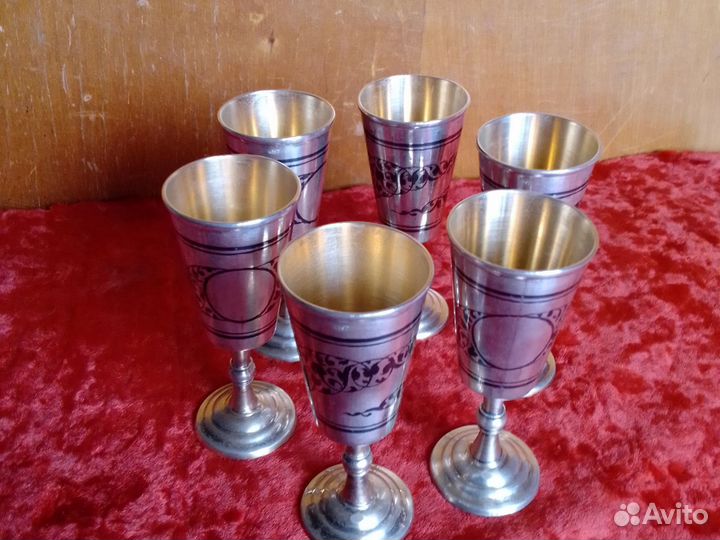 Серебряные рюмки СССР