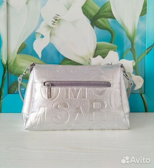 Сумка женская серебряная
