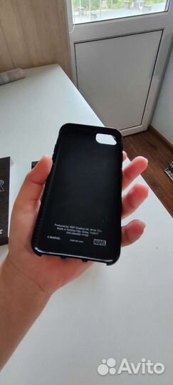 Чехол на iPhone 6 7 Чёрная пантера Marvel