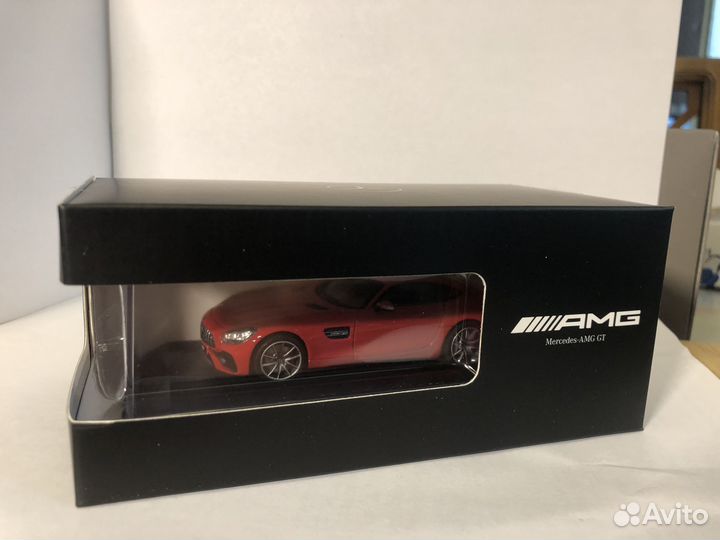 Mercedes-Benz AMG GT в масштабе 1:43 дилерский