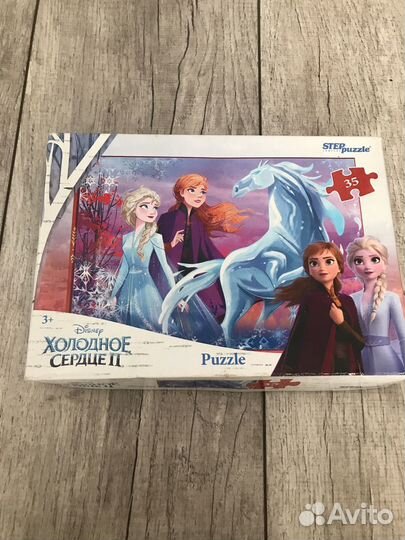 Пазлы набором из 3шт