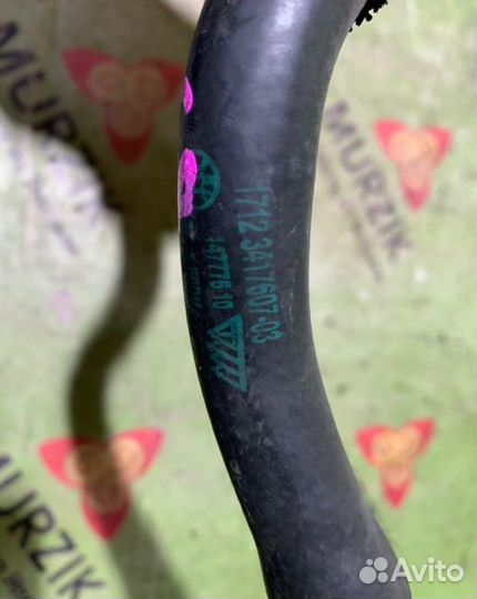 Патрубок системы охлаждения Bmw X3 E83 2.5L