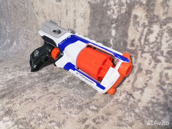 Бластер Нерф Элит Стронгарм. Nerf Elite Strongarm