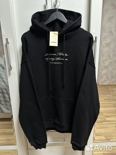 Худи vetements oversize 