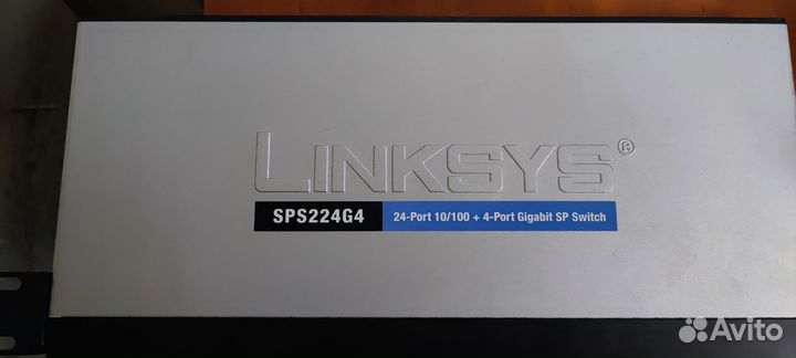 Коммутатор Linksys SPS224G4