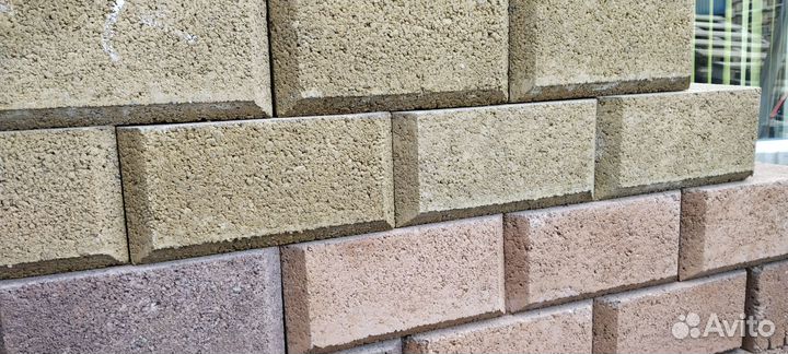 Блок с фаской,цветной