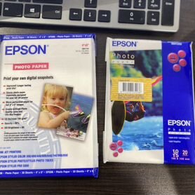 Фотобумага Epson C13S041255 лот "10 пачек"