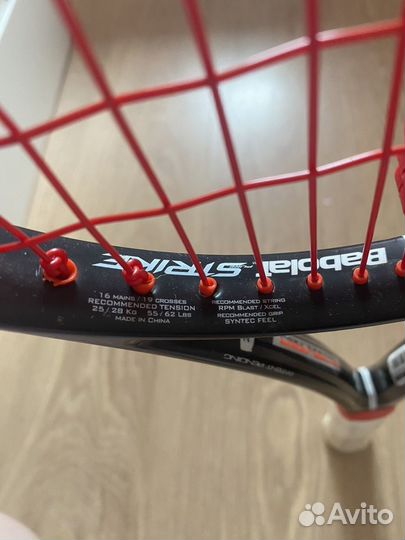 Теннисная ракетка babolat pure strike 100