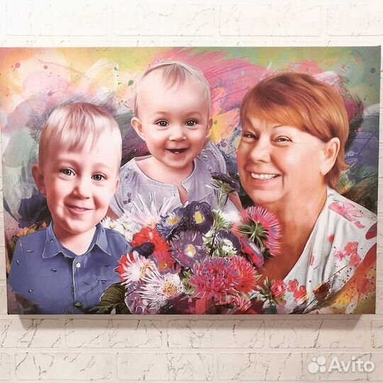 Портреты по фото (стилизованные )