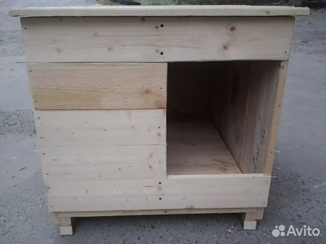 Будки для собак и кошек из сухой доски