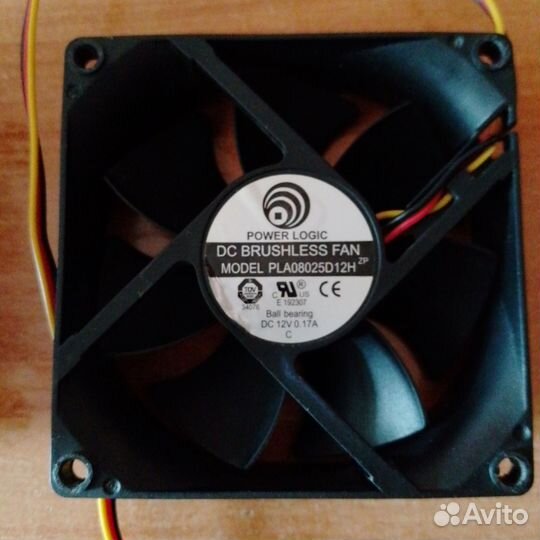 Кулер трехконтактный с радиатором