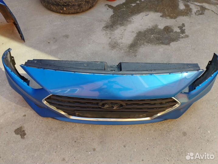 Бампер передний hyundai solaris 2