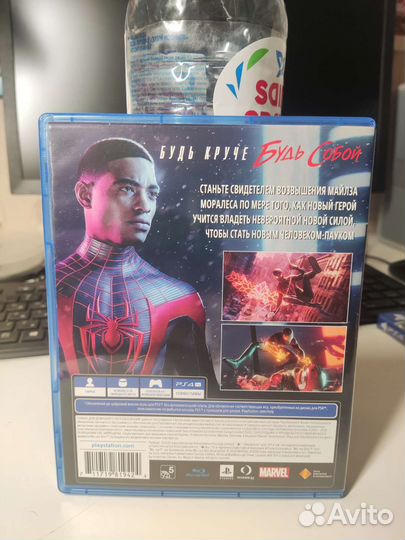 Игра для ps4 человек паук Майлз Моралес