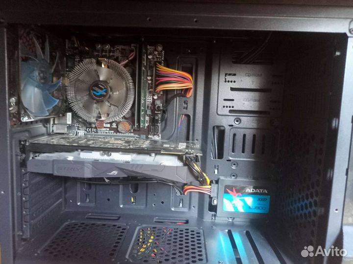 Игровой пк i3 7100 ssd256