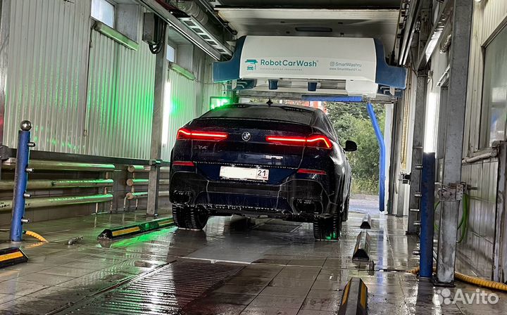 Автомойка робот без щеток действующая