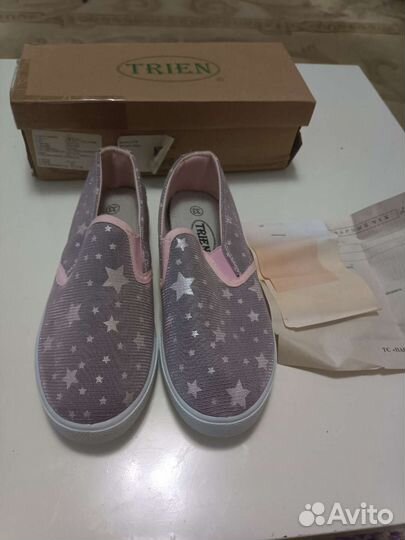 Кеды для девочки новые