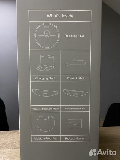 Робот пылесос xiaomi roborock s8 белый