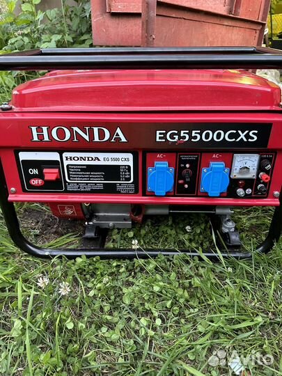 Генератор бензиновый honda eg 5500cxs