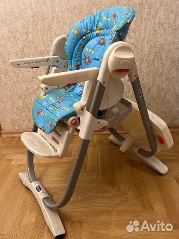 Стульчик для кормления chicco polly magic
