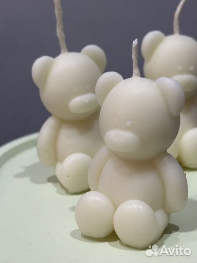 Свеча в форме мишки