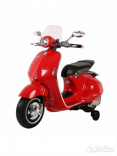 Электромобили Детский электрический самокат Injusa Vespa Красный