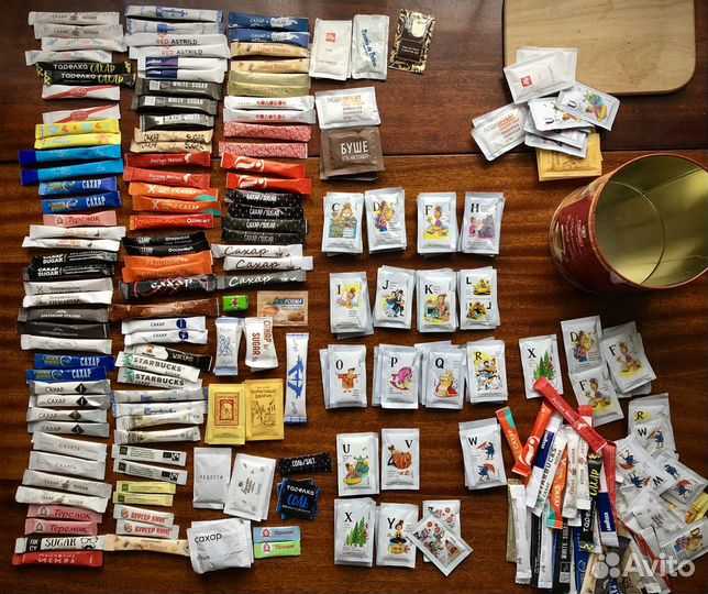 Коллекция порционного сахара