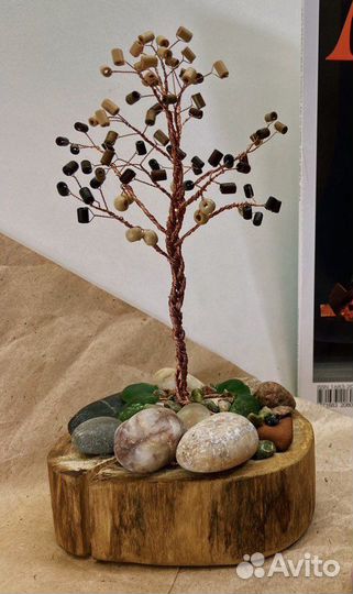 Денежное дерево декор ручная работа