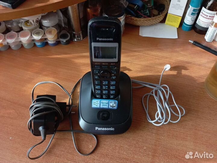 Panasonic радиотелефон неисправный