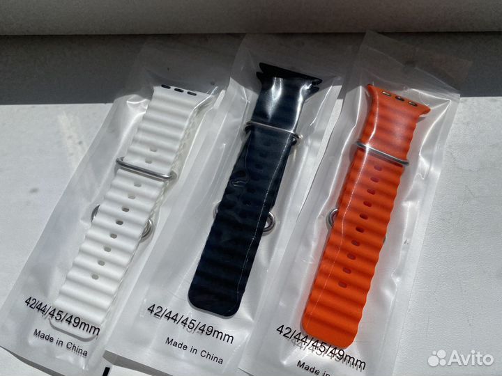 Силиконовый ремешок для Apple Watch 42,44,45,49