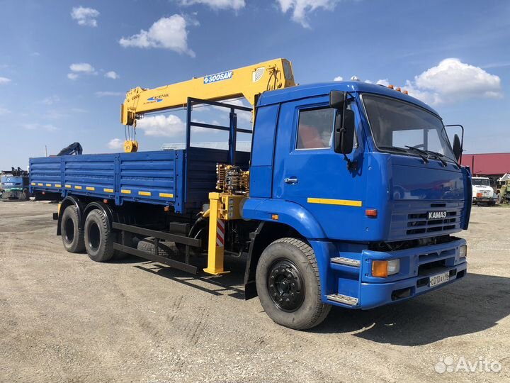 КамАЗ 65117-62 с КМУ, 2008