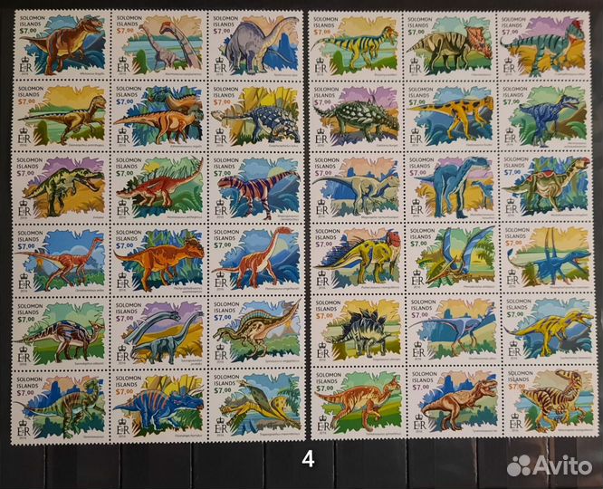 Коллекция редких марок Фауна 5 (чистые )