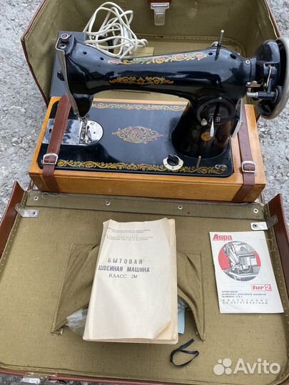 Швейная машинка подольская ручная