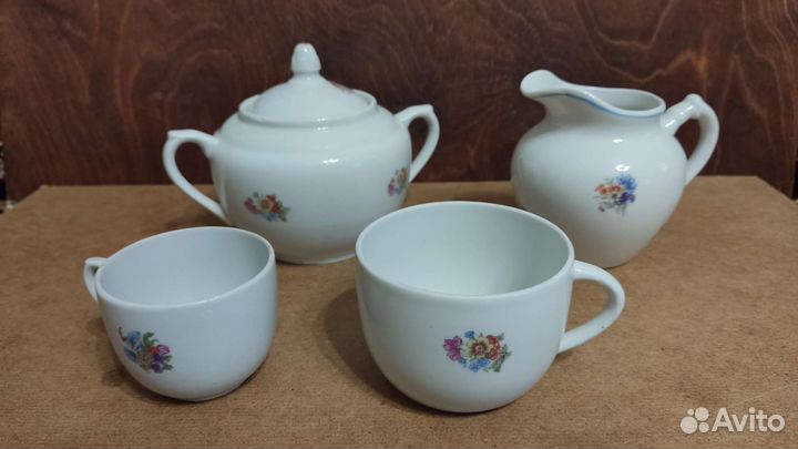 Чайный сервиз ссср, солонки