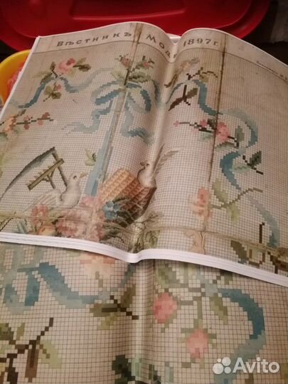 Схема вышивки 1897 года