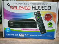 Тв приставка dvb t2 Selenga hd980d