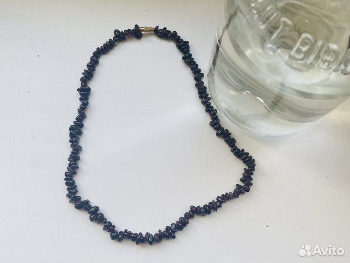 Гранатовые бусы