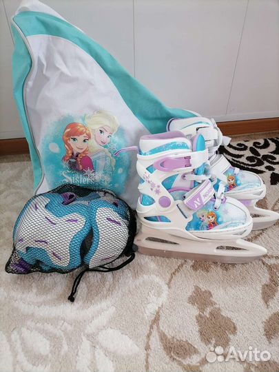 Коньки детские раздвижные 26-31