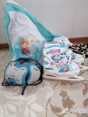 Коньки детские раздвижные 26-31