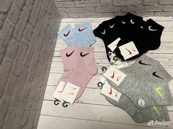 Носки детские Nike Adidas Puma 4-8 Новые