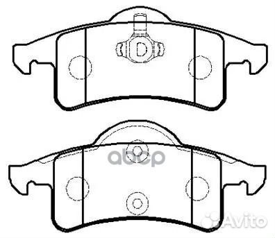 Колодки тормозные дисковые jeep: Grand Cherokee